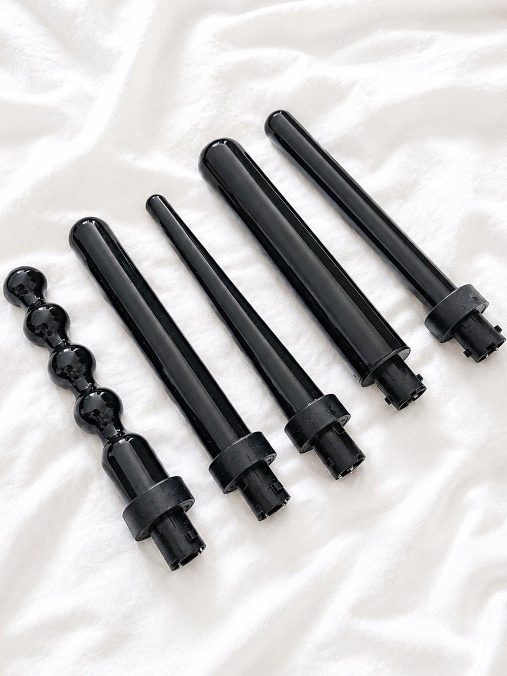 NuMe Curling Wand Attachments 5-Piece Set Barrels Only
